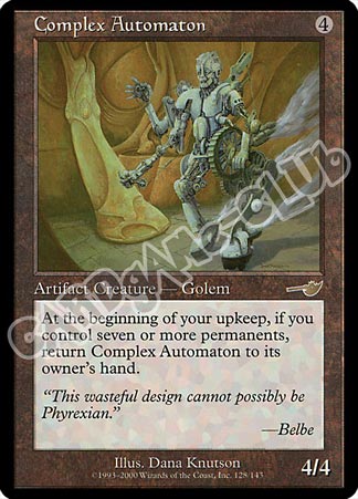 128 / 143 Complex Automaton rara (EN) -NEAR MINT-