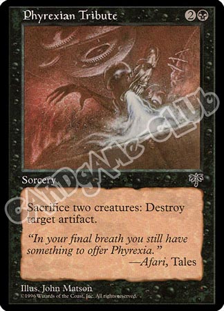 Phyrexian Tribute rara (EN) -NEAR MINT-