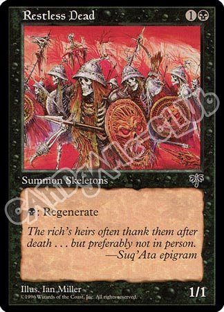 Restless Dead comune (EN) -NEAR MINT-