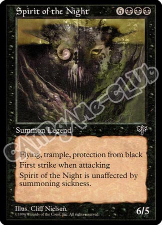 Spirit of the Night rara (EN) -NEAR MINT-