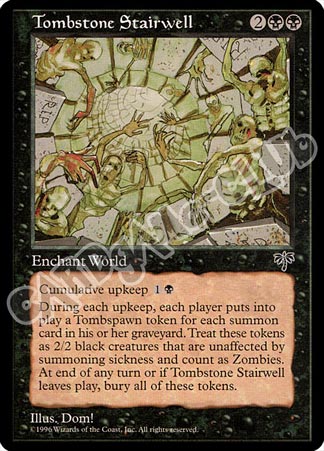 Tombstone Stairwell rara (EN) -NEAR MINT-