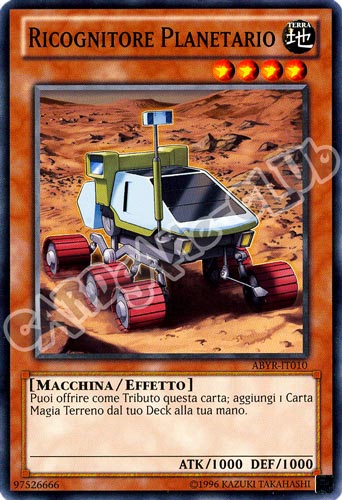 ABYR-IT010 Ricognitore Planetario comune Unlimited (IT) -NEAR MINT-