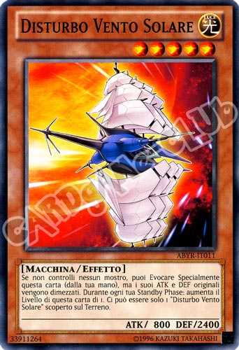 ABYR-IT011 Disturbo Vento Solare comune Unlimited (IT) -NEAR MINT-