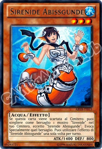 ABYR-IT015 Sirenide Abissgunde rara Unlimited (IT) -NEAR MINT-