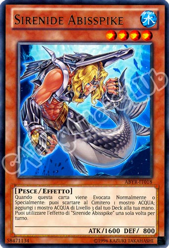 ABYR-IT018 Sirenide Abisspike rara Unlimited (IT)  -GOOD-