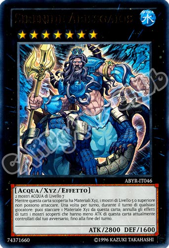 ABYR-IT046 Sirenide Abissgaios ultra rara Unlimited (IT) -GOOD-