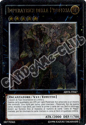 ABYR-IT047 Imperatrice della Profezia rara ultimate Unlimited (IT) -NEAR MINT-