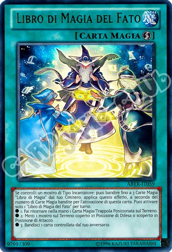 ABYR-IT059 Libro di Magia del Fato ultra rara Unlimited (IT) -NEAR MINT-