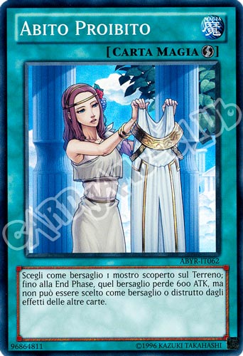 ABYR-IT062 Abito Proibito super rara Unlimited (IT) -GOOD-