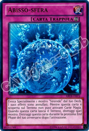 ABYR-IT072 Abisso-Sfera ultra rara Unlimited (IT) -NEAR MINT-