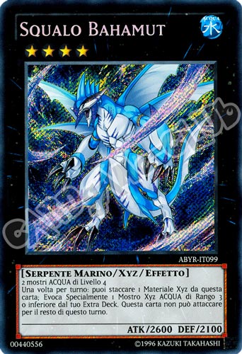 ABYR-IT099 Squalo Bahamut rara segreta Unlimited (IT)  -PLAYED-