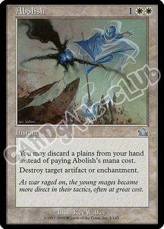 001 / 143 Abolish non comune (EN) -NEAR MINT-