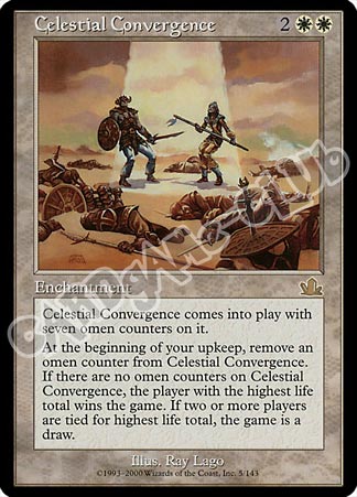 005 / 143 Celestial Convergence rara (EN) -NEAR MINT-