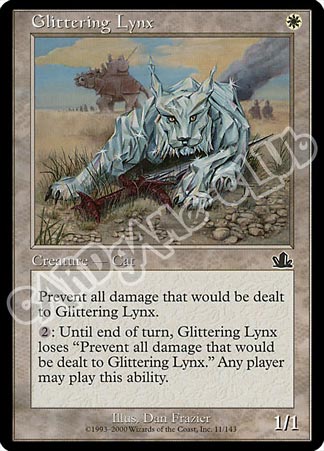 011 / 143 Glittering Lynx comune (EN) -NEAR MINT-