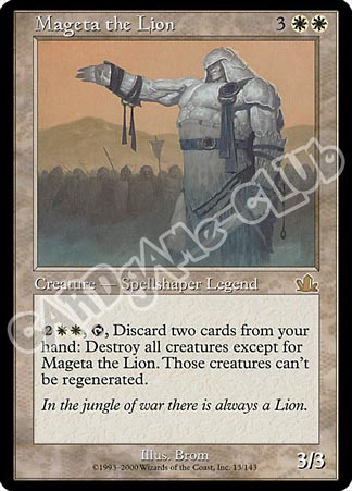013 / 143 Mageta, The Lion rara (EN) -NEAR MINT-