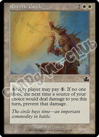 019 / 143 Rhystic Circle comune (EN) -NEAR MINT-