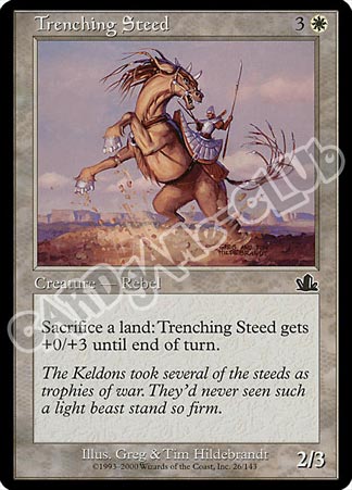 026 / 143 Trenching Steed comune (EN) -NEAR MINT-