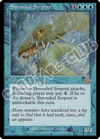 047 / 143 Shrouded Serpent rara (EN) -NEAR MINT-