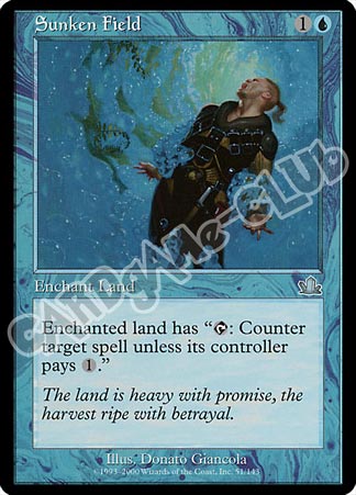 051 / 143 Sunken Field non comune (EN) -NEAR MINT-