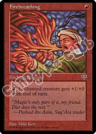 Firebreathing comune (EN) -NEAR MINT-