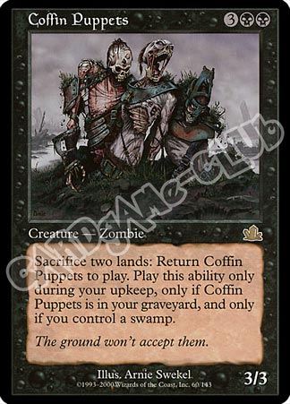 060 / 143 Coffin Puppets rara (EN) -NEAR MINT-