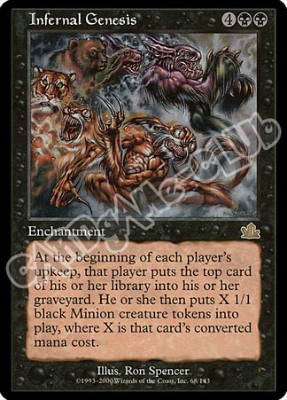 068 / 143 Infernal Genesis rara (EN) -NEAR MINT-