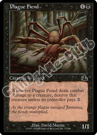 073 / 143 Plague Fiend comune (EN) -NEAR MINT-