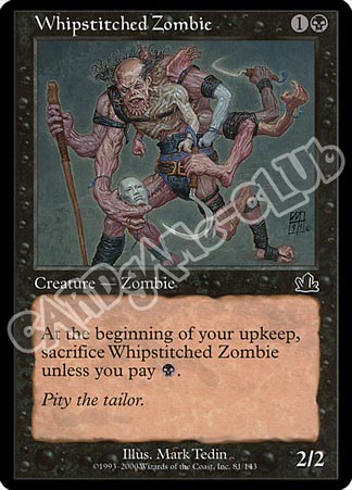 081 / 143 Whipstitched Zombie comune (EN) -NEAR MINT-