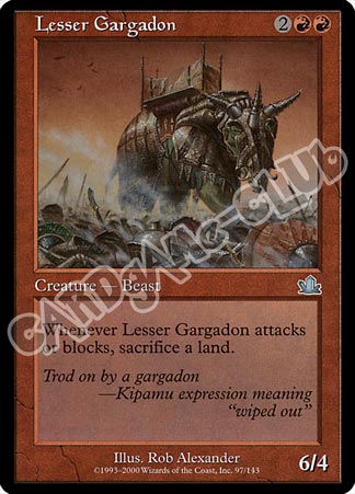 097 / 143 Lesser Gargadon non comune (EN) -NEAR MINT-