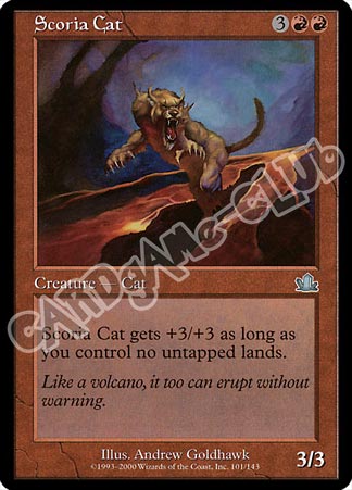 101 / 143 Scoria Cat non comune (EN) -NEAR MINT-