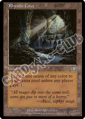 142 / 143 Rhystic Cave non comune (EN) -NEAR MINT-