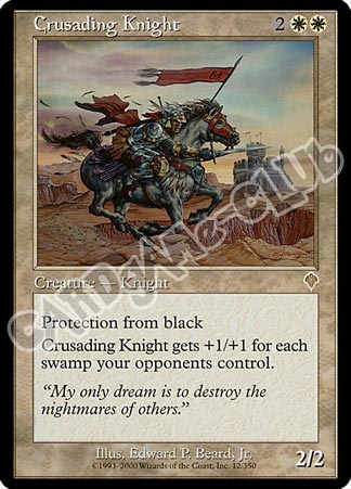 012 / 350 Crusading Knight rara (EN) -NEAR MINT-