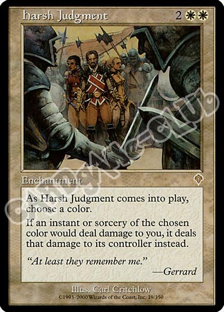 019 / 350 Harsh Judgment rara (EN) -NEAR MINT-