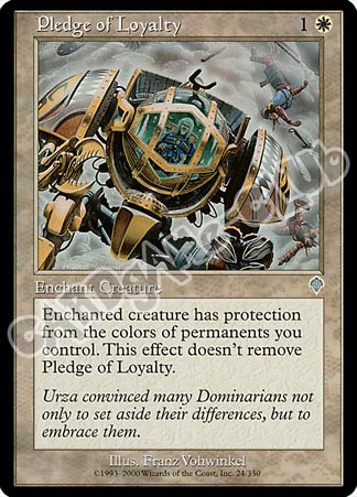 024 / 350 Pledge of Loyalty non comune (EN) -NEAR MINT-