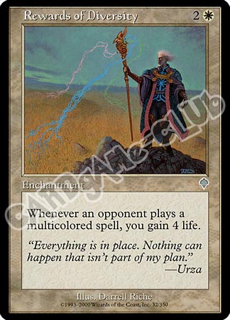 032 / 350 Rewards of Diversity non comune (EN) -NEAR MINT-