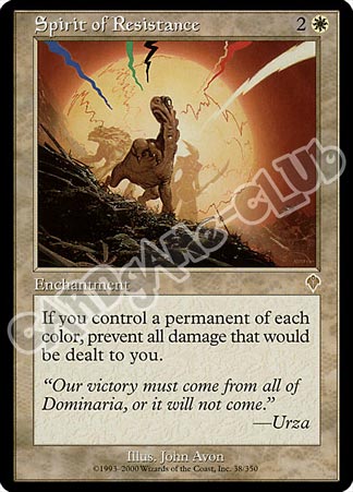 038 / 350 Spirit of Resistance rara (EN) -NEAR MINT-
