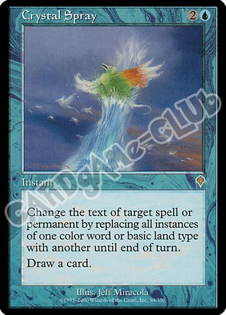 050 / 350 Crystal Spray rara (EN) -NEAR MINT-