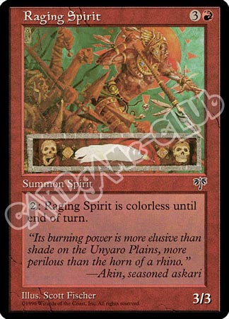 Raging Spirit comune (EN) -NEAR MINT-
