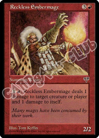 Reckless Embermage rara (EN) -NEAR MINT-