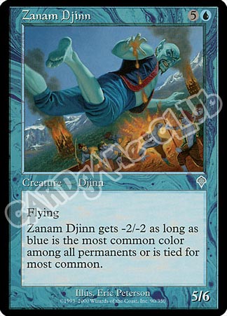 090 / 350 Zanam Djinn non comune (EN) -NEAR MINT-