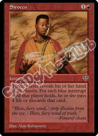 Sirocco non comune (EN) -NEAR MINT-