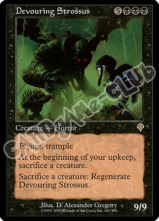 101 / 350 Devouring Strossus rara (EN) -NEAR MINT-