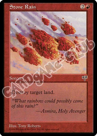 Stone Rain comune (EN) -NEAR MINT-