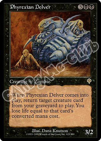 115 / 350 Phyrexian Delver rara (EN) -NEAR MINT-