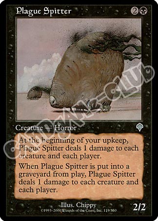 119 / 350 Plague Spitter non comune (EN) -NEAR MINT-