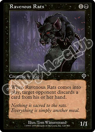 120 / 350 Ravenous Rats comune (EN) -NEAR MINT-