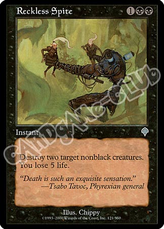 121 / 350 Reckless Spite non comune (EN) -NEAR MINT-