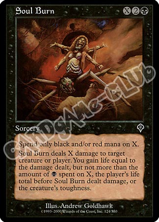 124 / 350 Soul Burn comune (EN) -NEAR MINT-