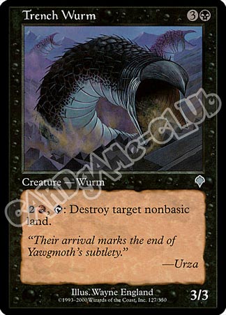 127 / 350 Trench Wurm non comune (EN) -NEAR MINT-