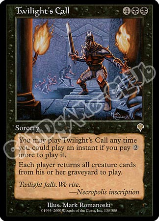 130 / 350 Twilight's Call rara (EN) -NEAR MINT-